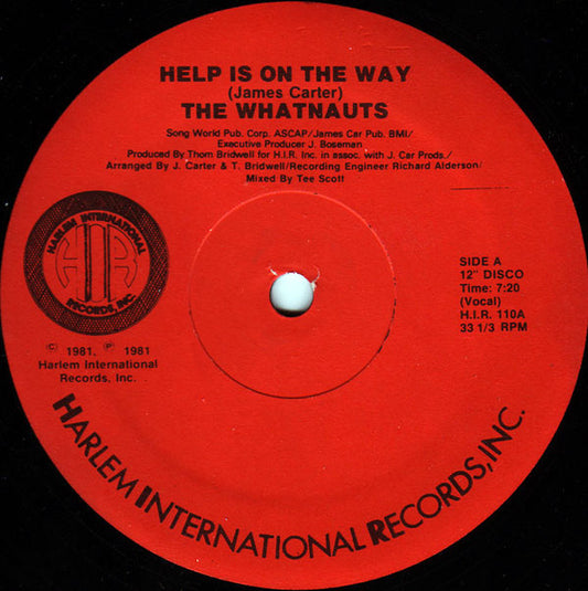 The Whatnauts-Help Is On The Way