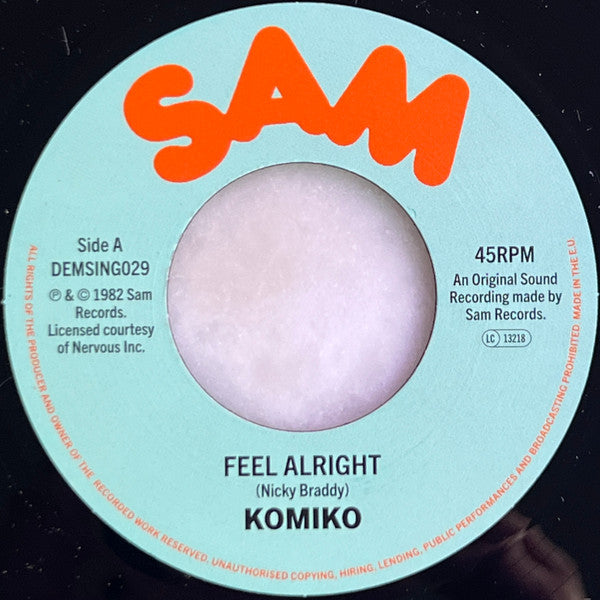 Komiko – Feel Alright