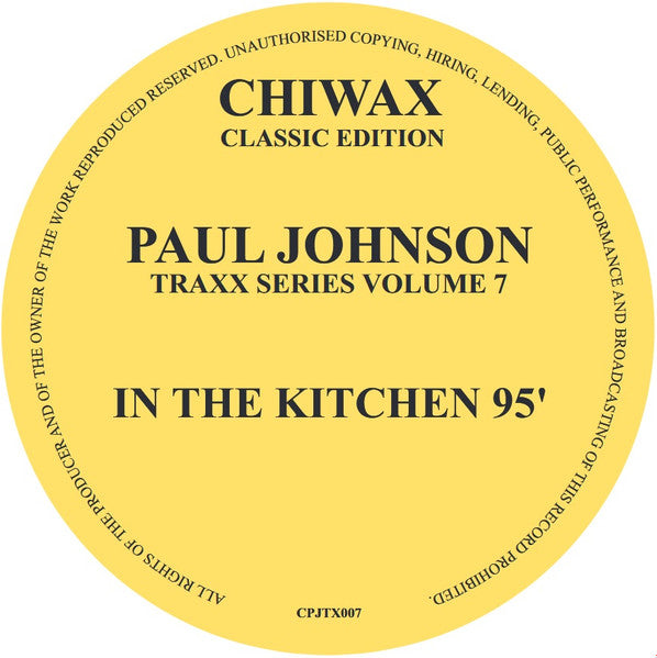 Paul Johnson – In The Kitchen 95'