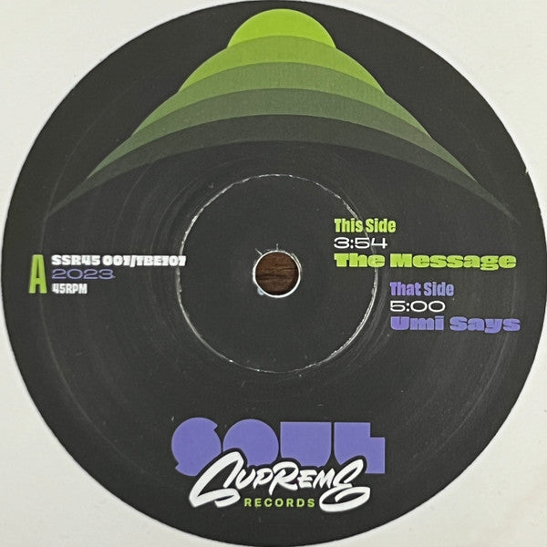 Soul Supreme-The Message / Umi Says