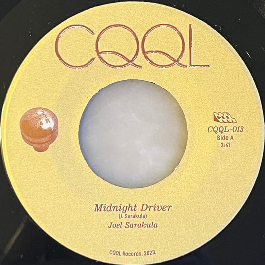 Joel Sarakula-Midnight Driver / I'm Still Winning