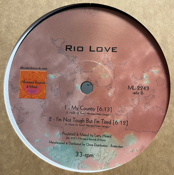 Piccolo JT / Rio Love-Piccolo JT / Rio Love EP