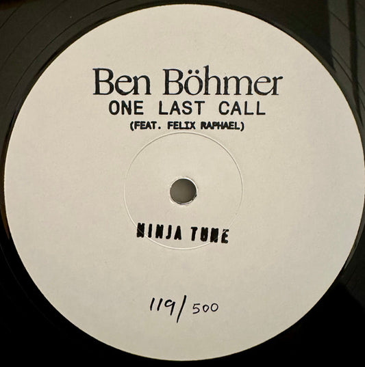 Ben Böhmer Feat. Felix Raphael-One Last Call