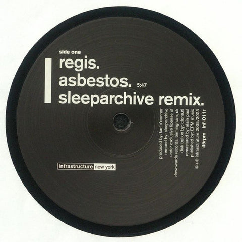Regis / Re:Group-Asbestos (Remix) / Left