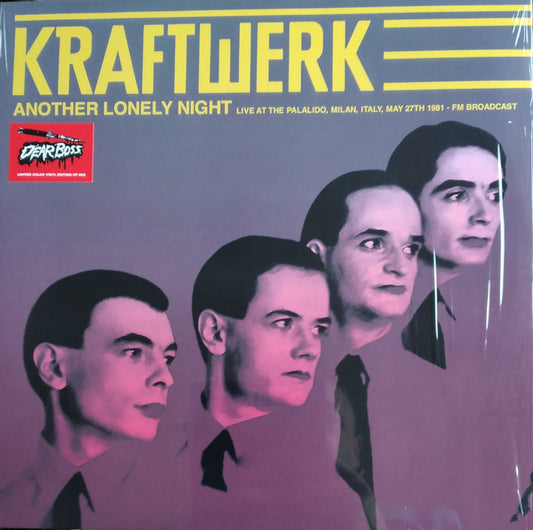 Kraftwerk – Another Lonely Night - Live At The Palalido, Italy, May 27th 1981 - FM Broadcast