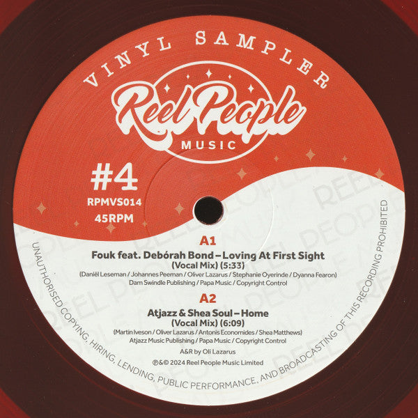 Various-Reel People Music Vinyl Sampler #4