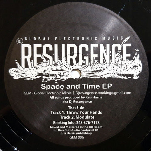 DJ Resurgence-Space and Time EP