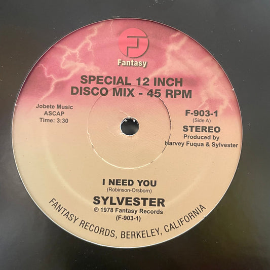 Sylvester – I Need You