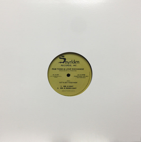 Pam Todd & Love Exchange – Let's Get Together – Gramaphone Records