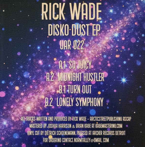 Rick Wade-Disko Dust EP