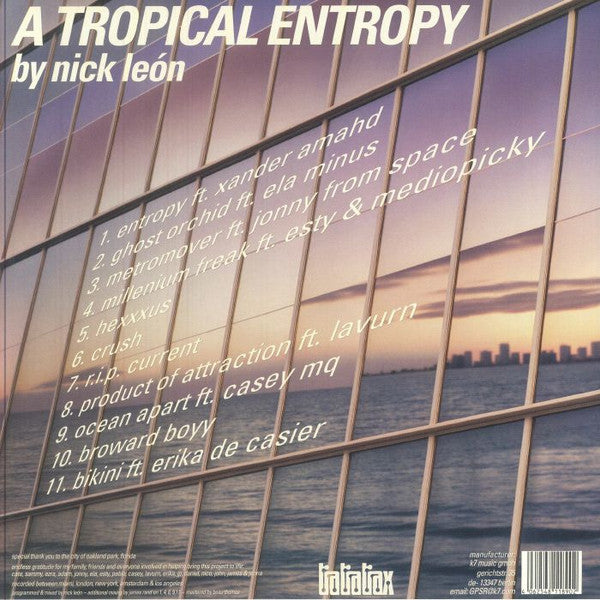 Nick León – A Tropical Entropy