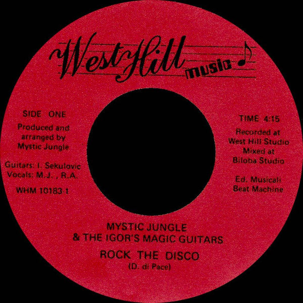 Mystic Jungle, The Igor's Magic Guitars – Rock The Disco / Shaba Riddim