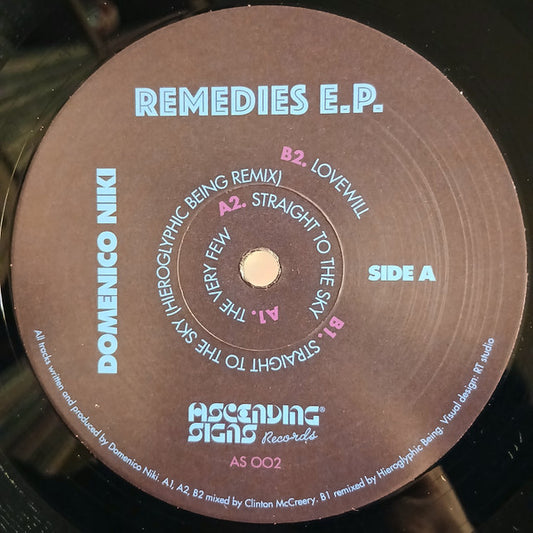 Domenico Niki - Remedies E.P.