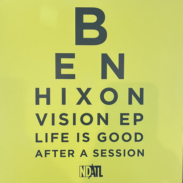 Ben Hixon – Vision EP