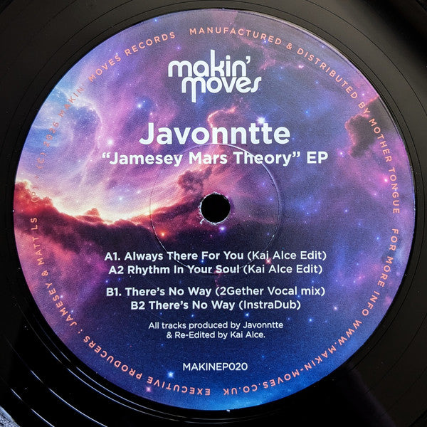 Javonntte - Jamesey Mars Theory EP