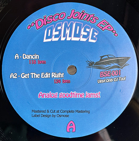 Osmose – Disco Joints EP