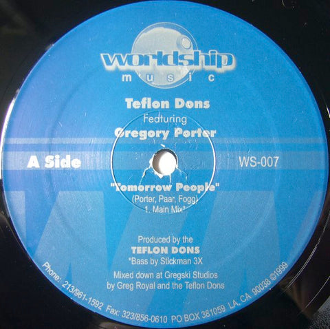 Teflon Dons Featuring Gregory Porter-Tomorrow People
