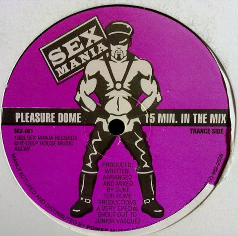 Pleasure Dome-15 Minutes In The Mix