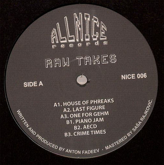 Raw Takes-House Of Phreaks EP