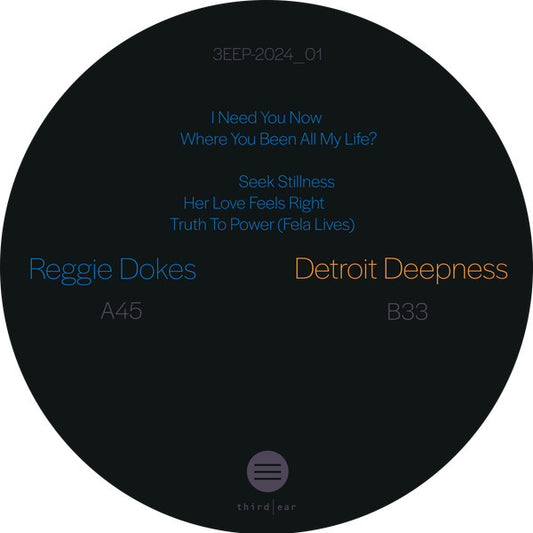 Reggie Dokes-Detroit Deepness EP