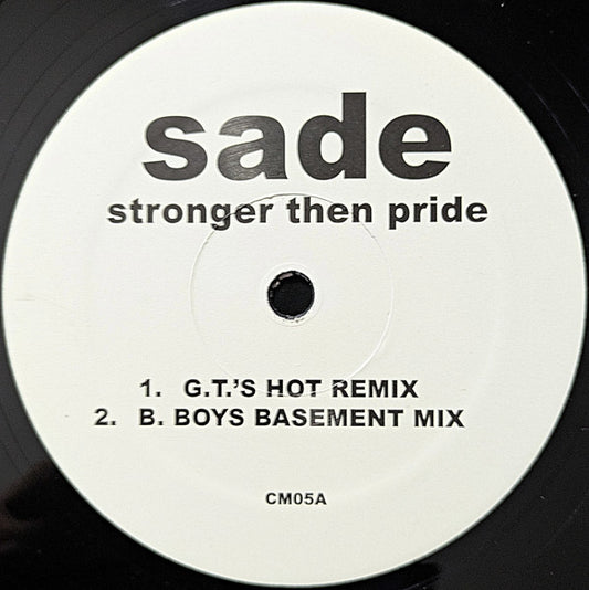 Sade-Stronger Then Pride (House Mixes)