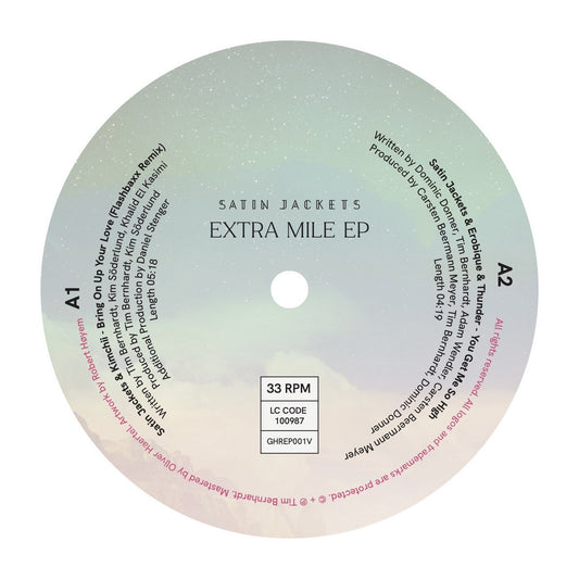 Satin Jackets-Extra Mile EP
