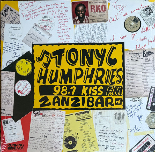 Tony Humphries-Running Back Mastermix: The Kiss FM Zanzibar Years (Part One)