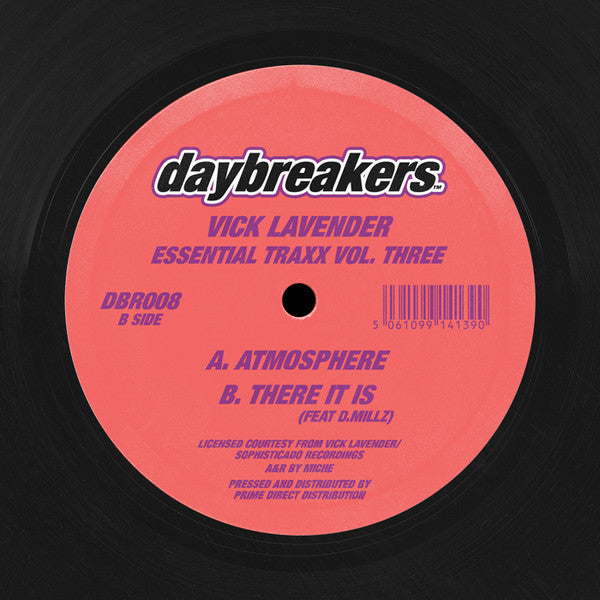 Vick Lavender-Essential Traxx Vol. Three
