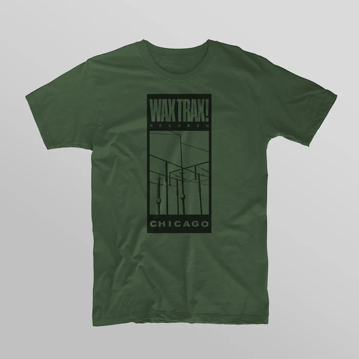 Wax Trax! Classic Wire Logo T-Shirt
