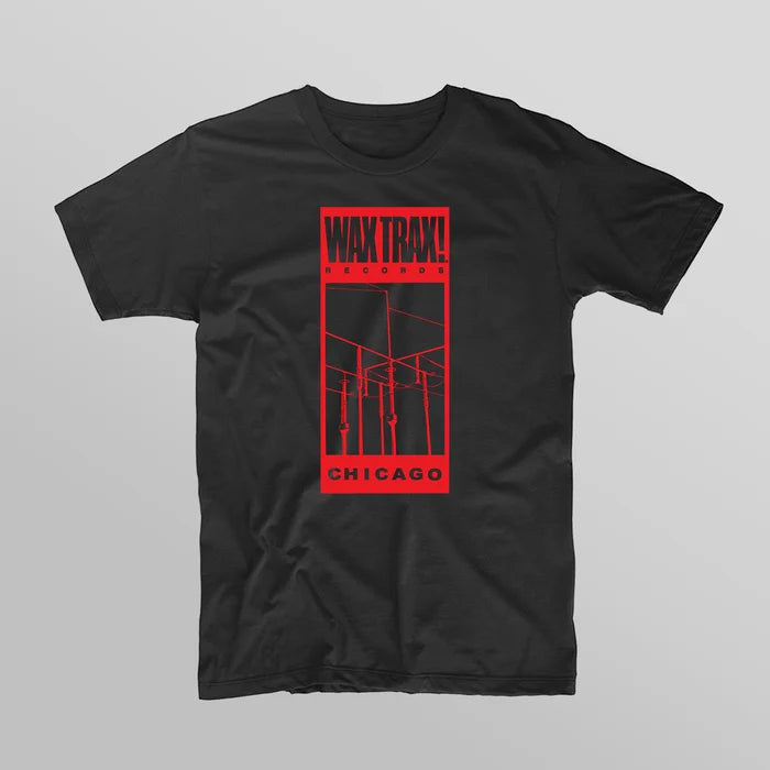 Wax Trax! Classic Wire Logo T-Shirt