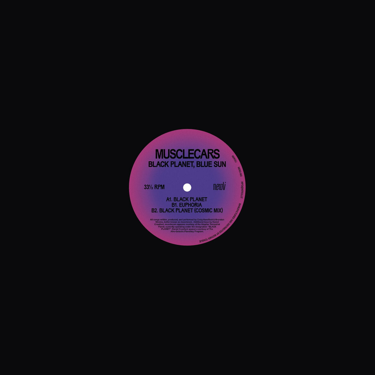 Musclecars - Black Planet, Blue Sun