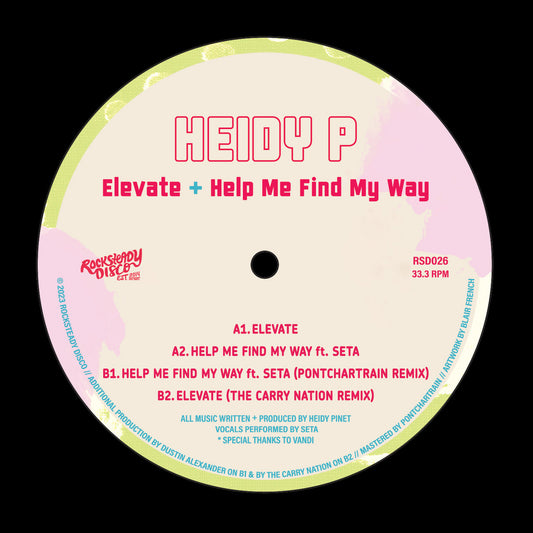 Heidy P-Elevate + Help Me Find My Way