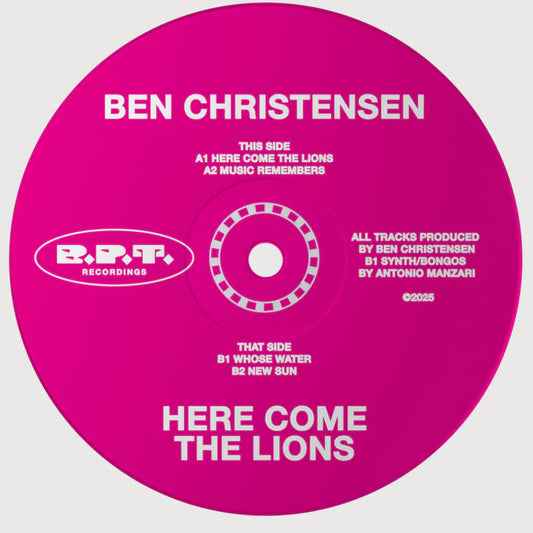 BEN CHRISTENSEN - HERE COME THE LIONS 12" (BAR PART TIME)