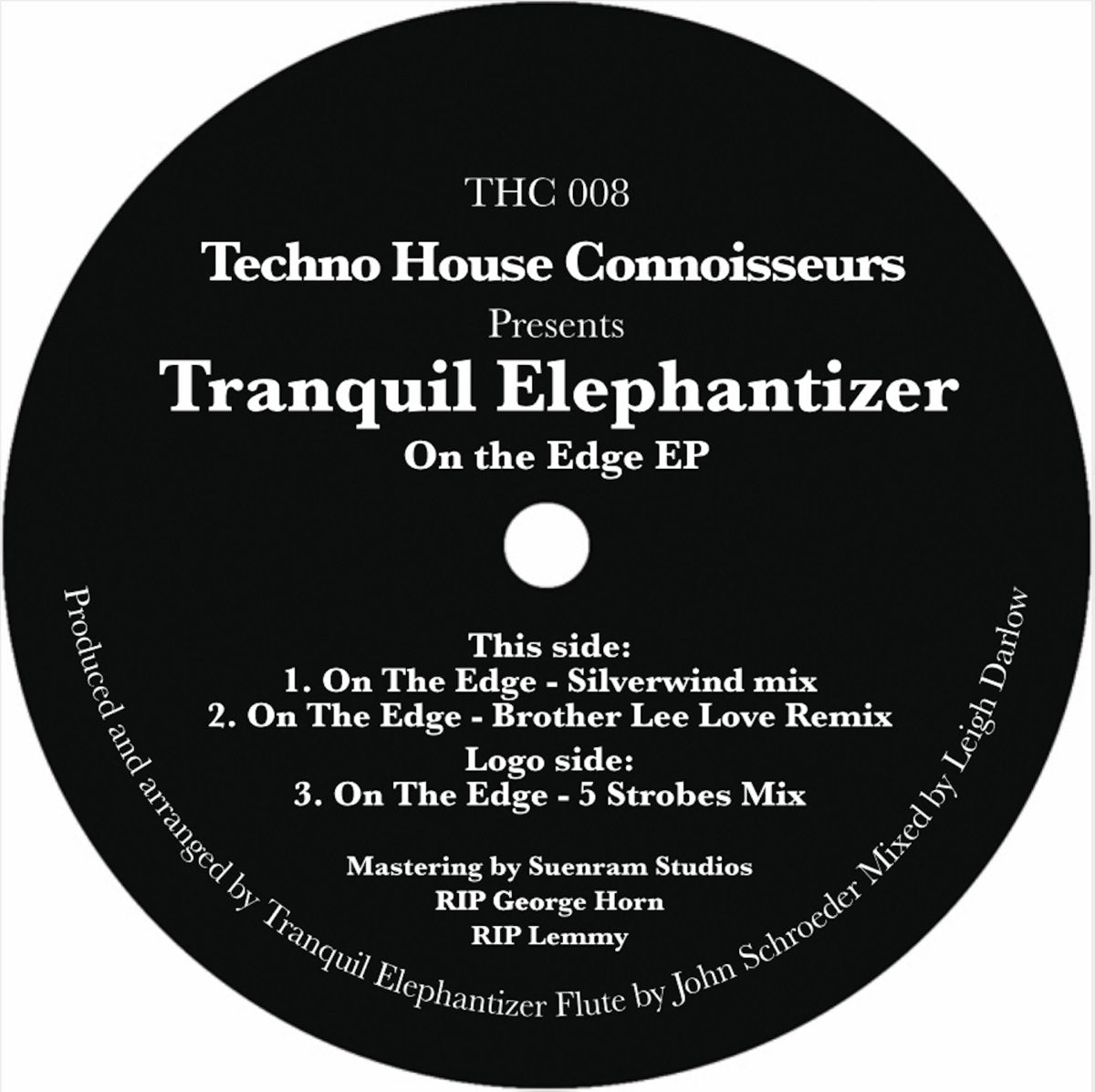 Tranquil Elephantizer - On The Edge EP