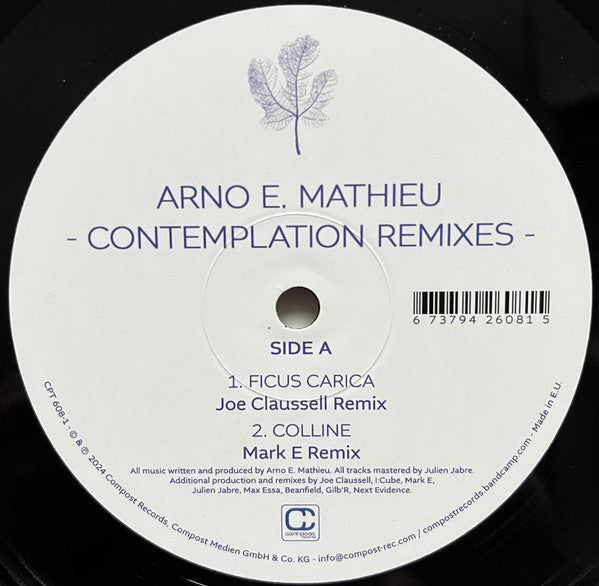 Arno E. Mathieu-Contemplation Remixes