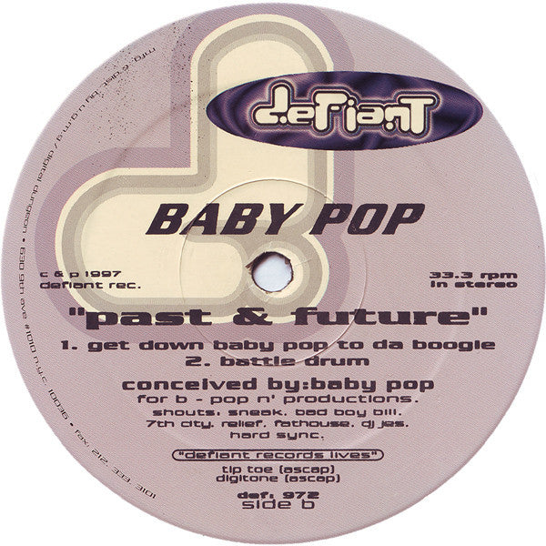 Baby Pop-Past & Future