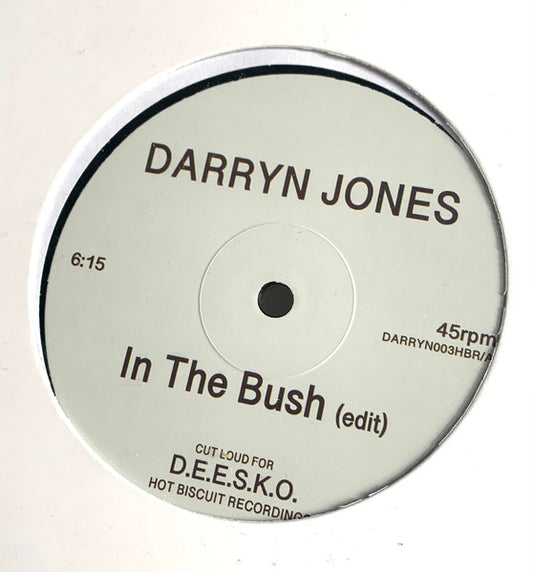 DARRYN JONES-In The Bush / Now I Know
