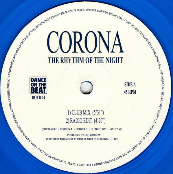 Corona-The Rhythm Of The Night