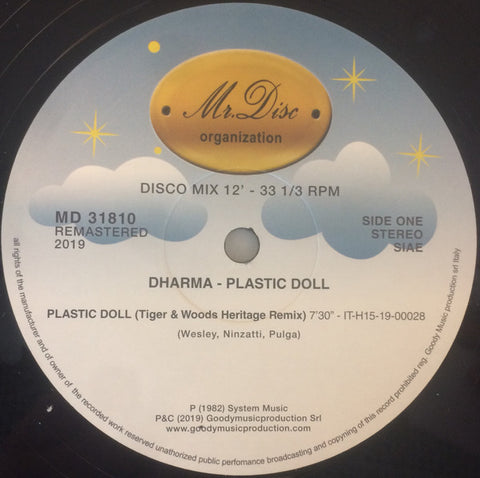 Dharma-Plastic Doll