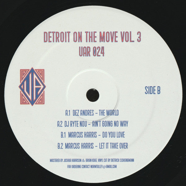 Various-Detroit On The Move Vol. 3
