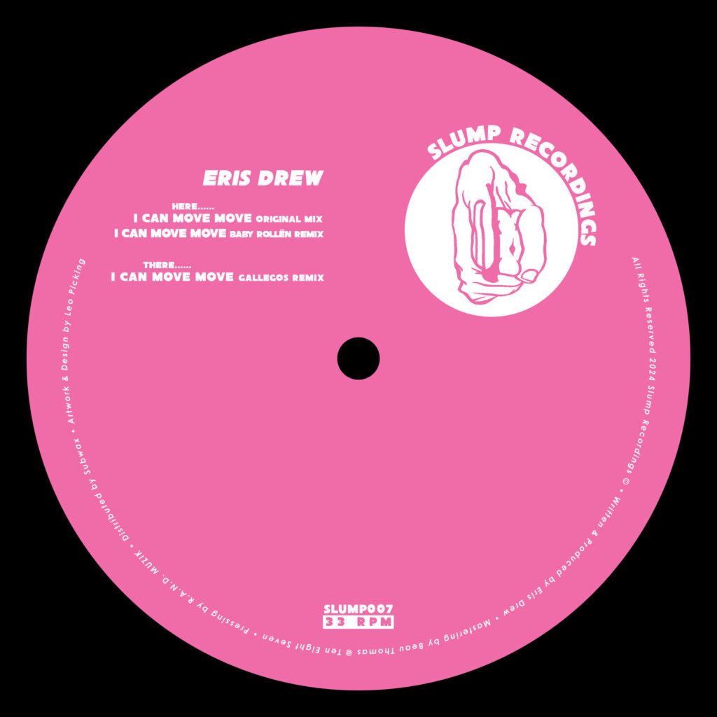 Eris Drew-I Can Move Move (Incl. Baby Rollén & Gallegos Remixes)