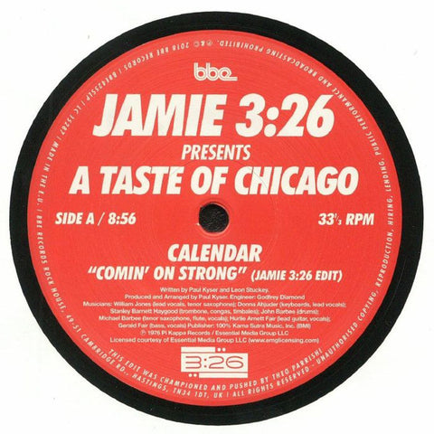 Jamie 3:26-A Taste Of Chicago