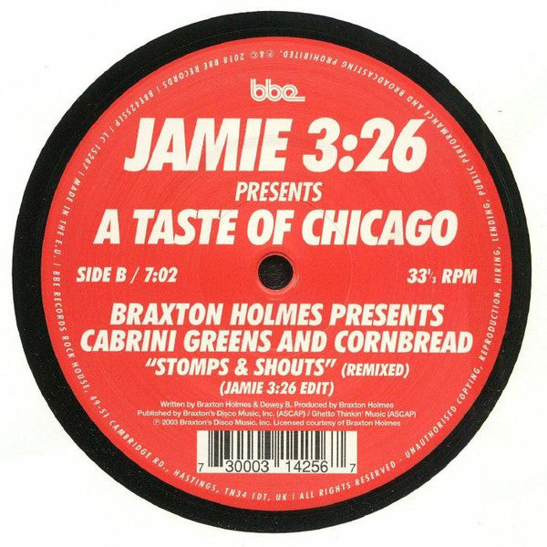 Jamie 3:26-A Taste Of Chicago