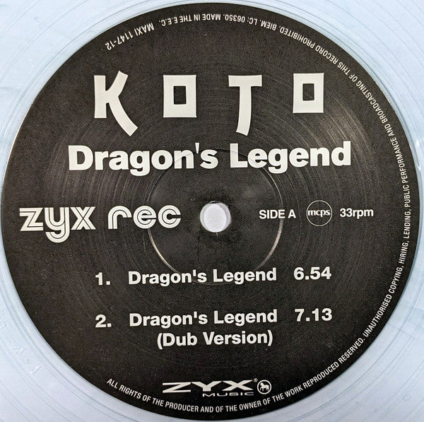 Koto-Dragon's Legend