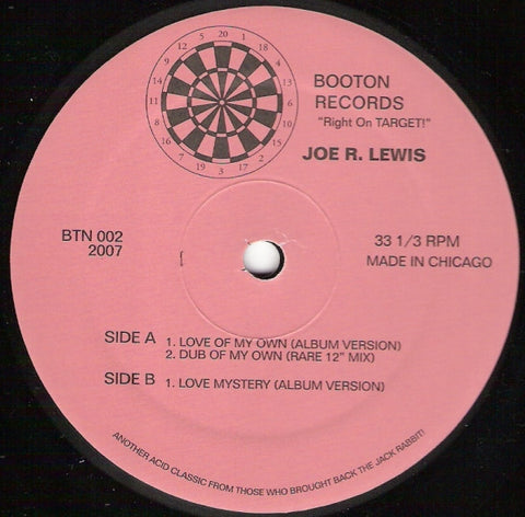 Joe R. Lewis-Love Of My Own (Black Vinyl)