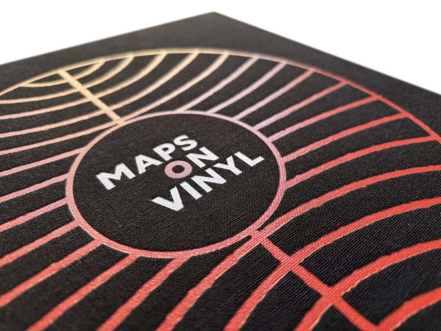 Record Label Map Maps on Vinyl: An atlas of album cover maps – Gramaphone Records