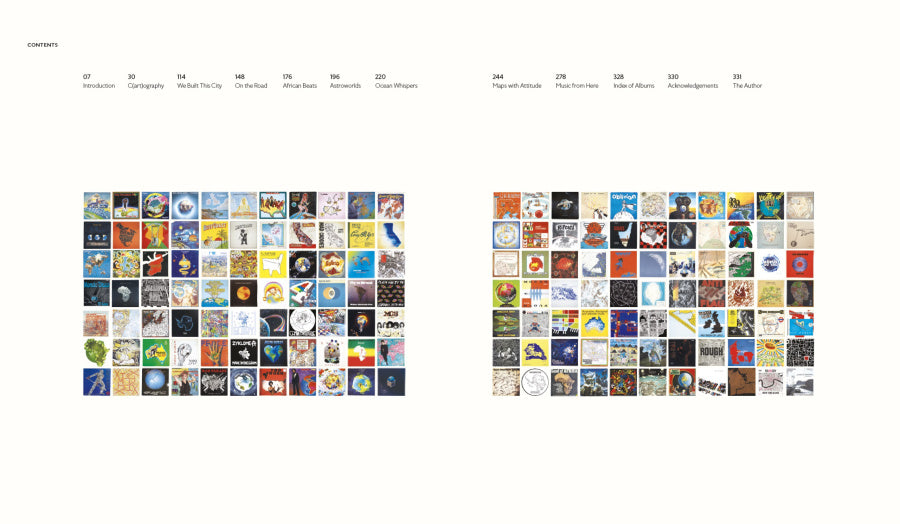 Maps on Vinyl: An atlas of album cover maps