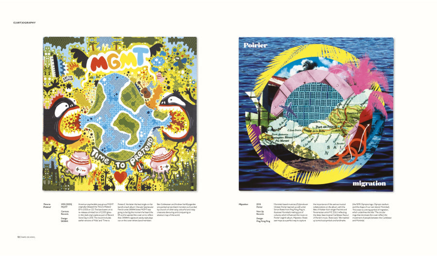 Maps on Vinyl: An atlas of album cover maps