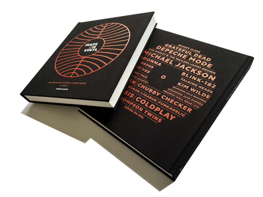 Maps on Vinyl: An atlas of album cover maps