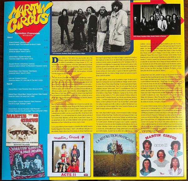 Martin Circus-Evolution Française 1969-1985